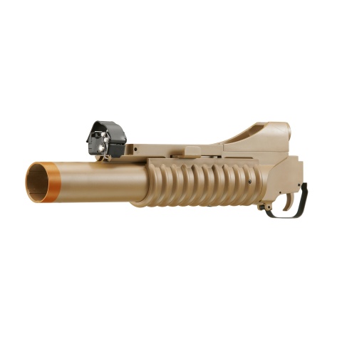 Double Bell M203 Long Type Airsoft Gas Grenade Launcher (Color: Tan)