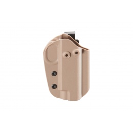 Hard Shell Belt Clip Holster for 1911 Airsoft Pistols (Color: Tan)