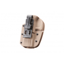 Hard Shell Belt Clip Holster for G17 Airsoft Pistols (Color: Tan)