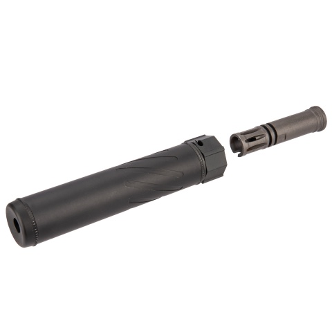 5KU SOCOM Series QD Mock Suppressor w/ Flash Hider [14mm CCW] - BLACK