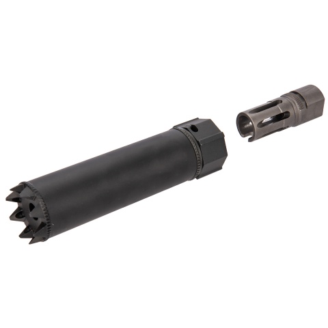 5KU SOCOM Monster QD Mock Suppressor w/ Flash Hider [14mm CCW] - BLACK