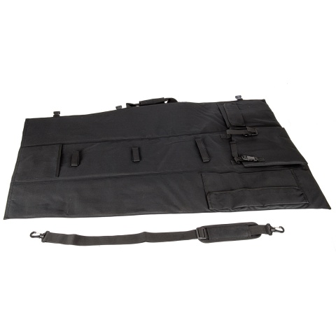 Airsoft Sniper Fishing Rod Tactical Gun Bag (Black)
