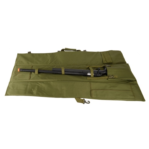 Airsoft Sniper Fishing Rod Tactical Gun Bag (Olive Green) 
