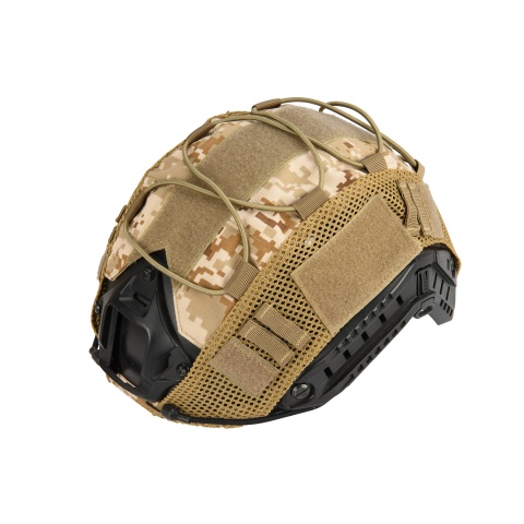 Lancer Tactical  1000D Nylon Polyester Helmet Cover (Desert Digital)