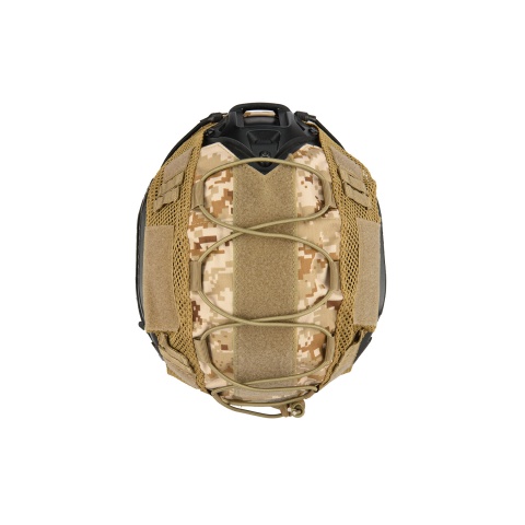 Lancer Tactical  1000D Nylon Polyester Helmet Cover (Desert Digital)