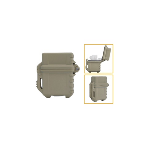 WST Tactical Lighter Case for Zippo Lighters (Tan)