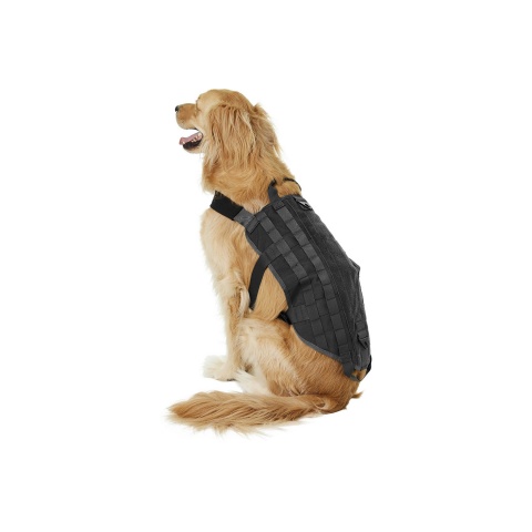 Tactical Training Molle Dog Harness (Size: Large)