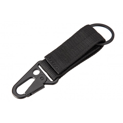 Tactical Wristlet Keychain (Black)
