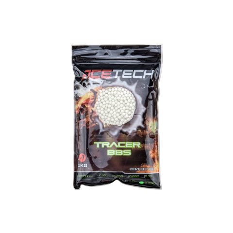 AceTech 1kg Bag of 0.25g Green Tracer BBs