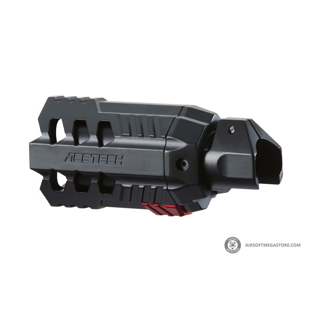Traceur Airsoft ACETECH Quark R – Effet Flamme Et RGB – Compatible Filetage M14 Inverse – Pour Billes Traçantes Vertes/rouges