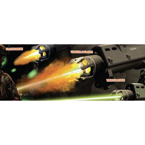Acetech Raider with Blaster M Tracer Unit (Color: Black)