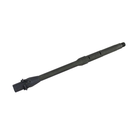 Atlas Custom Works 12.5 Inch M4 Carbine Outer Barrel for Airsoft AEGs (Color: Black)