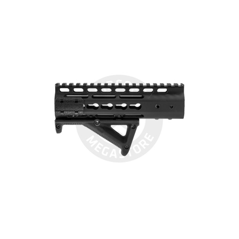 Atlas Custom Works MP Style Angled Foregrip for Picatinny, Keymod, & M-LOK (Black)