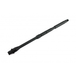 Atlas Custom Works 16 Inch M4 Lightweight Mid-Length Outer Barrel for Airsoft M4/M16 Rifles (Color: Black)