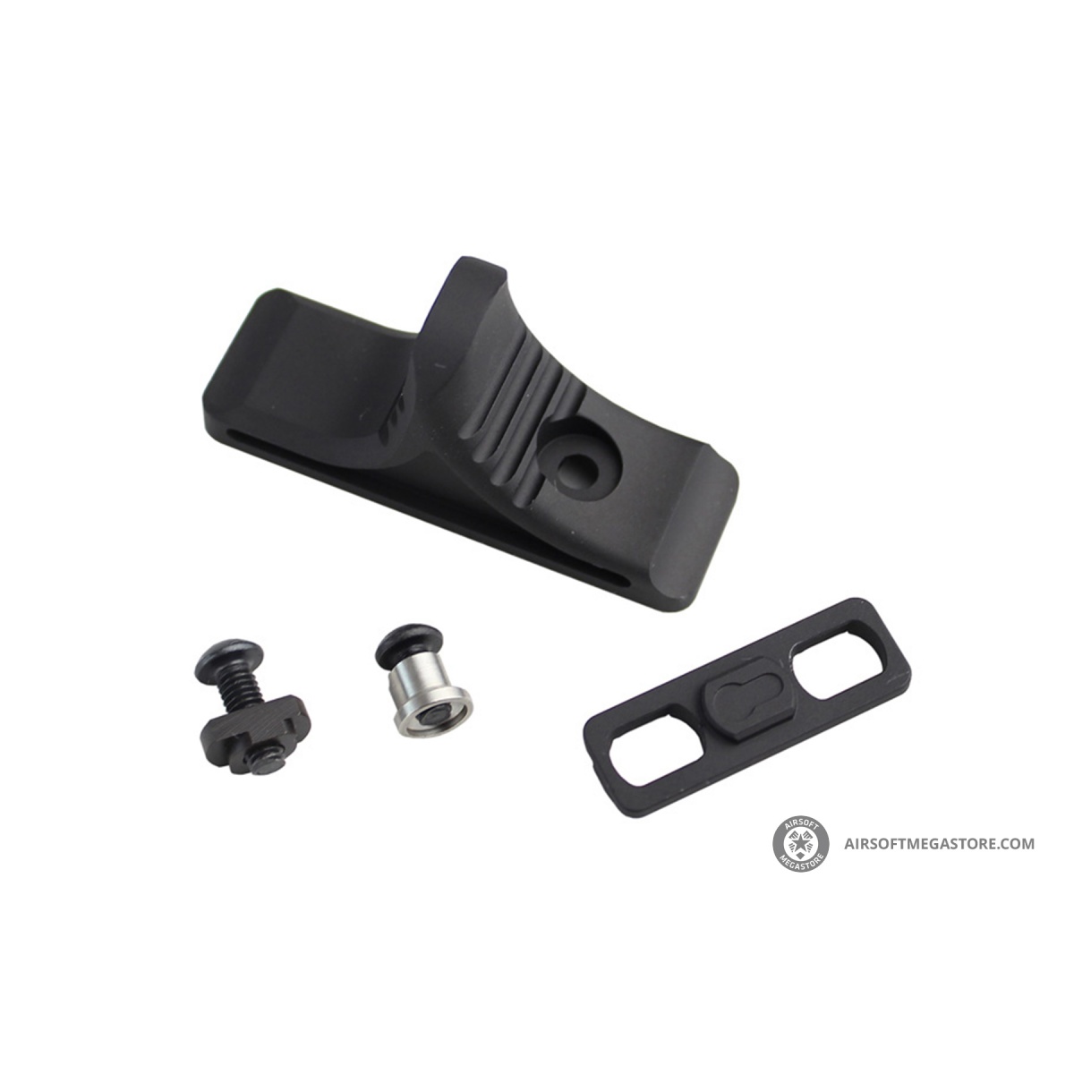 ACW1892 Serrated Aluminum MLOK & Keymod Handstop Airsoft Megastore