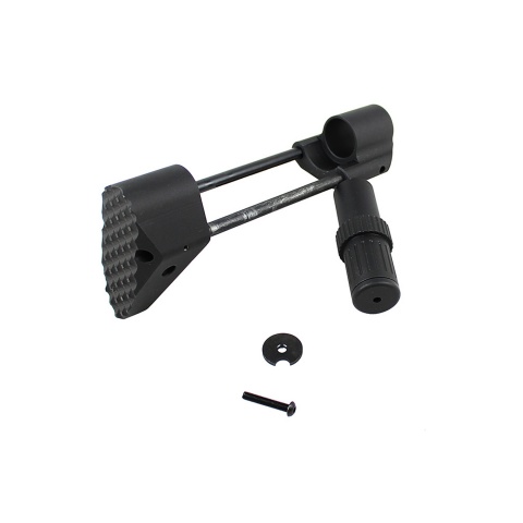Atlas Custom Works Adjustable PDW Stock for M4 AEGs (Color: Black)