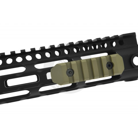Atlas Custom Works 5-Slot M-LOK Rail Segment (Tan)