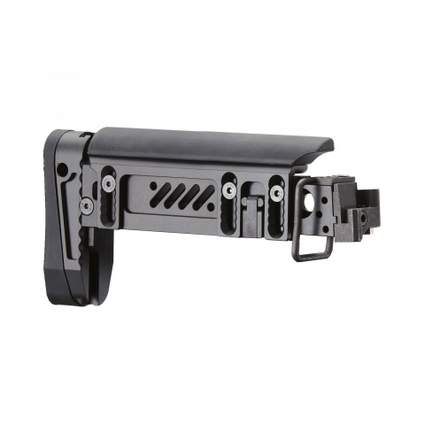 Atlas Custom Works PT-1 Side Folding Stock for E&L AK Series Airsoft Rifles (Color: Black)