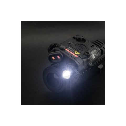 ACW LA-5C Illuminator w/ Flashlight, Visible and IR Green Laser PEQ-15 - Black