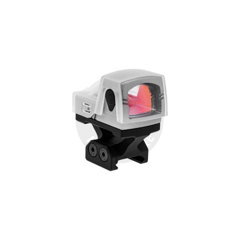 Atlas Custom Works xForce Solar Powered Mini Red Dot with Mount (Silver)