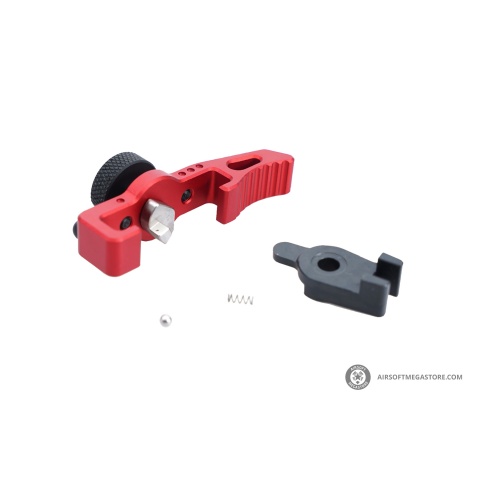 Atlas Custom Works Type 1 Selector Switch Charging Handle for Action Army AAP-01 Gas Blowback Pistols (Color: Red)