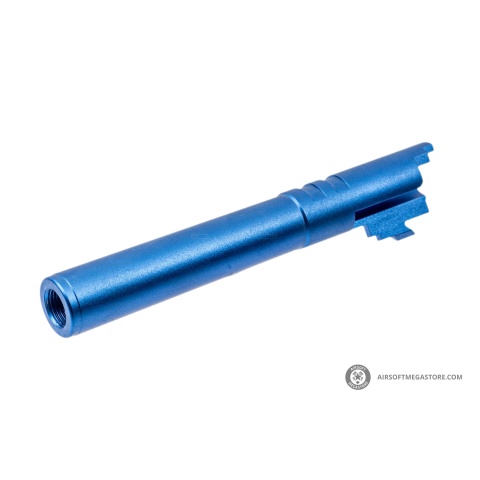 Atlas Custom Works Aluminum Outer Barrel for TM Hi-Capa 5.1 Airsoft GBB Pistols (Color: Blue)