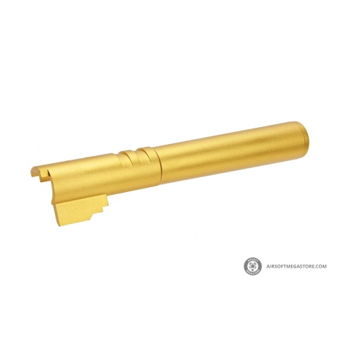 Atlas Custom Works Aluminum Outer Barrel for TM Hi-Capa 5.1 Airsoft GBB Pistols (Color: Gold)