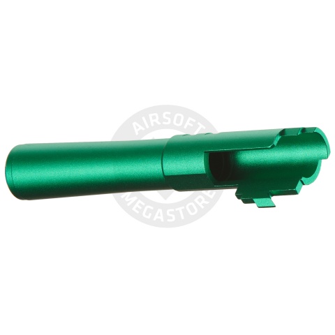 Atlas Custom Works Aluminum Outer Barrel for TM Hi-Capa 4.3 Airsoft GBB Pistols (Color: Green)