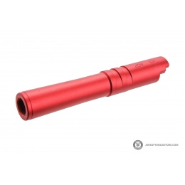 5KU Aluminum Outer Barrel for TM Hi-Capa 4.3 Airsoft GBB Pistols (Color: Red)
