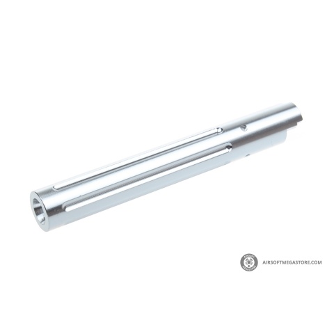 Atlas Custom Works Non-Recoiling Straight Outer Barrel for TM Hi-Capa 5.1 Airsoft Pistols (Color: Silver)