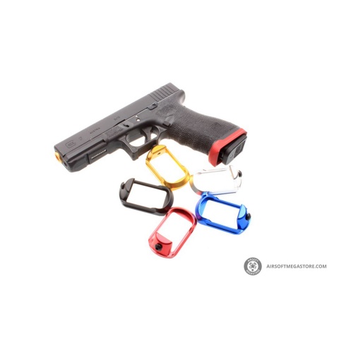 Atlas Custom Works Compact Magwell for VFC Glock 17 Airsoft Pistol (Color: Red)