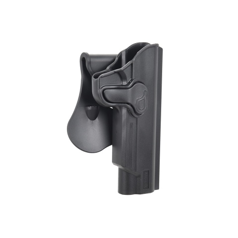 Amomax Gen 2 Rigid Hard Shell Holster for 1911 Airsoft Pistols (Color: Black)