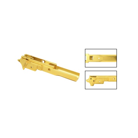 Airsoft Masterpiece Infinity Style Aluminum Advance Frame (Gold)