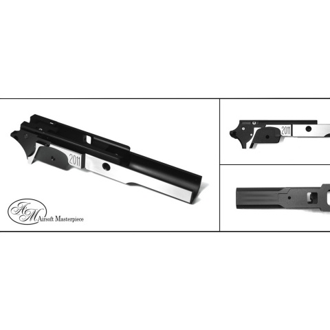 Airsoft Masterpiece 2011 S Style 3.9 Aluminum Advance Frame for Hi-Capa (Color: Two-Tone)
