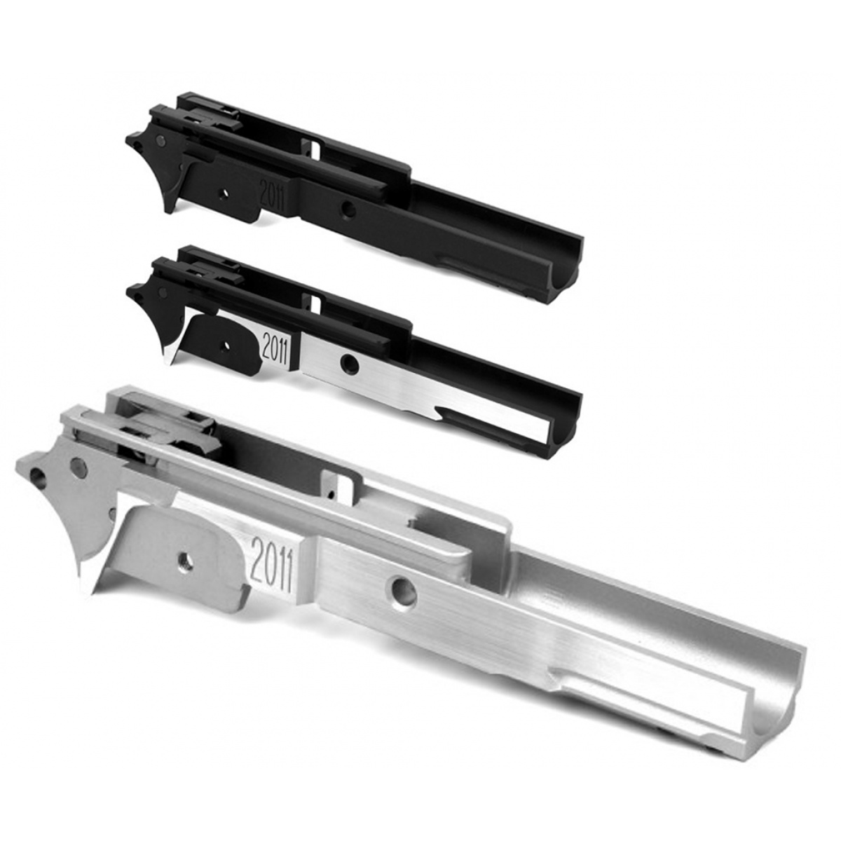 Airsoft Masterpiece 2011 Frame w/ Rail for Hi-Capa [S Style