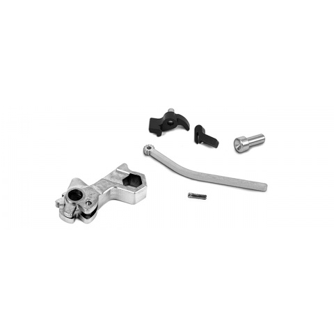 Airsoft Masterpiece CNC Steel Hammer & Sear Set for Marui Hi-Capa [S Style Hex]