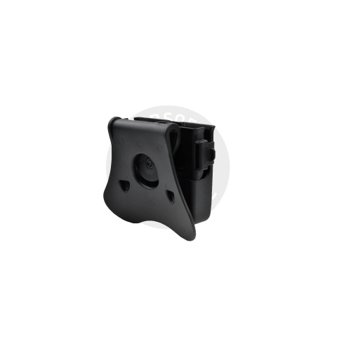 Amomax Universal Double Pistol Mag Pouch (Black)