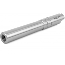 Airsoft Masterpiece 0.40 S&W Threaded Outer Barrel for 5.1 Hi-Capa (Color: Silver)