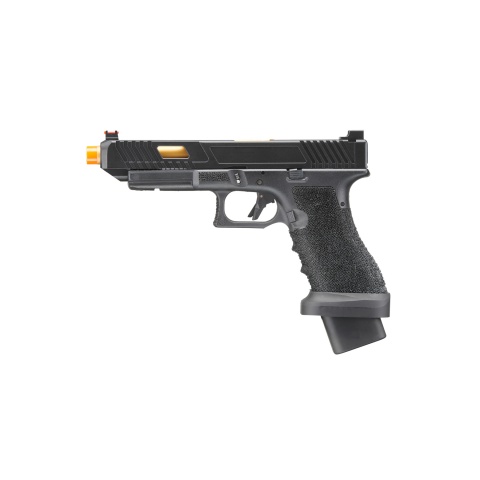 Army Armament R34-1 Gas Blowback Airsoft Pistol (Color: Tan / Black)