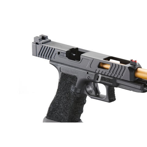 Army Armament R34-1 Gas Blowback Airsoft Pistol (Color: Tan / Black)