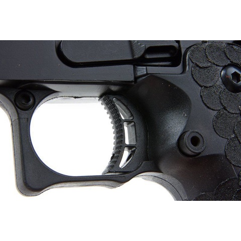 Army Armament R607 Hi-Capa Gas Blowback Airsoft Pistol (Color: Black)