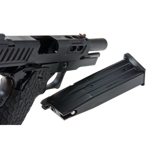 Army Armament R607 Hi-Capa Gas Blowback Airsoft Pistol (Color: Black)