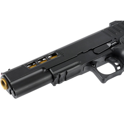Army Armament R608 Hi-Capa Gas Blowback Airsoft Pistol (Color: Black)