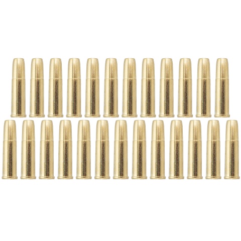 ASG Airgun Cartridge 4.5mm for Dan Wesson 715 Revolver, Box of 25 Pieces (Gold)