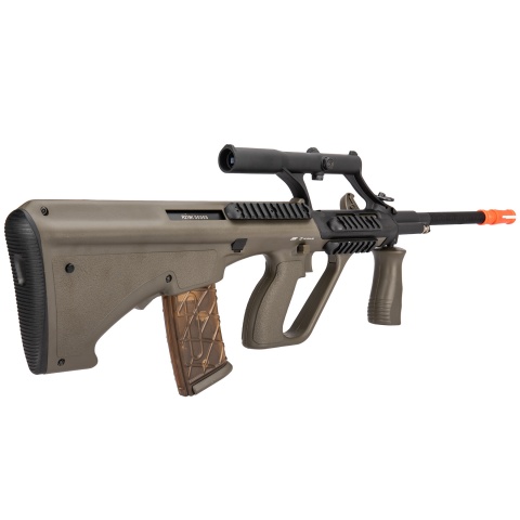 ASG Proline Licensed Steyr AUG A1 Airsoft AEG Rifle w/ Military Style Scope (OD Green)