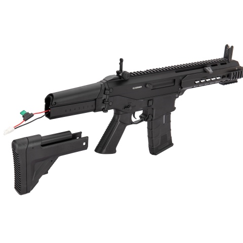 ICS CXP-APE Keymod ACR Style Metal Carbine Electric Blowback AEG Airsoft Rifle (Black)