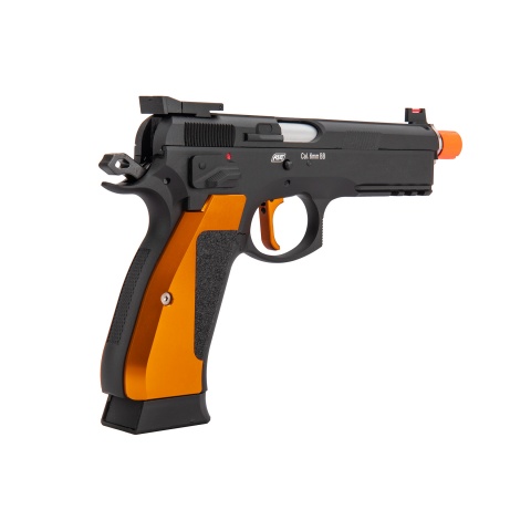 ASG CZ SP-01 Shadow ACCU CO2 GBB Pistol (Black / Orange)