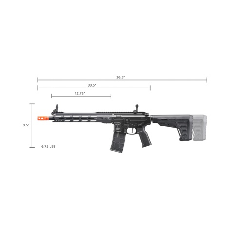 ICS CXP-MARS II Carbine SSS Airsoft AEG Rifle w/ M-LOK Handguard (Color: Black)
