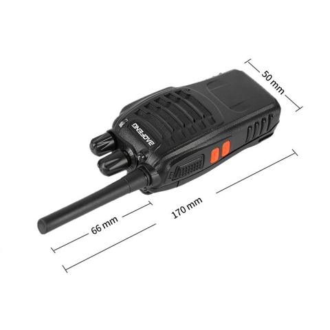 BaoFeng 462-467 MHz High Power Dual Band Business Radio (Color: Black)