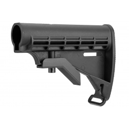 Double Bell M4 Retractable LE Stock w/ Sling Mount - BLACK